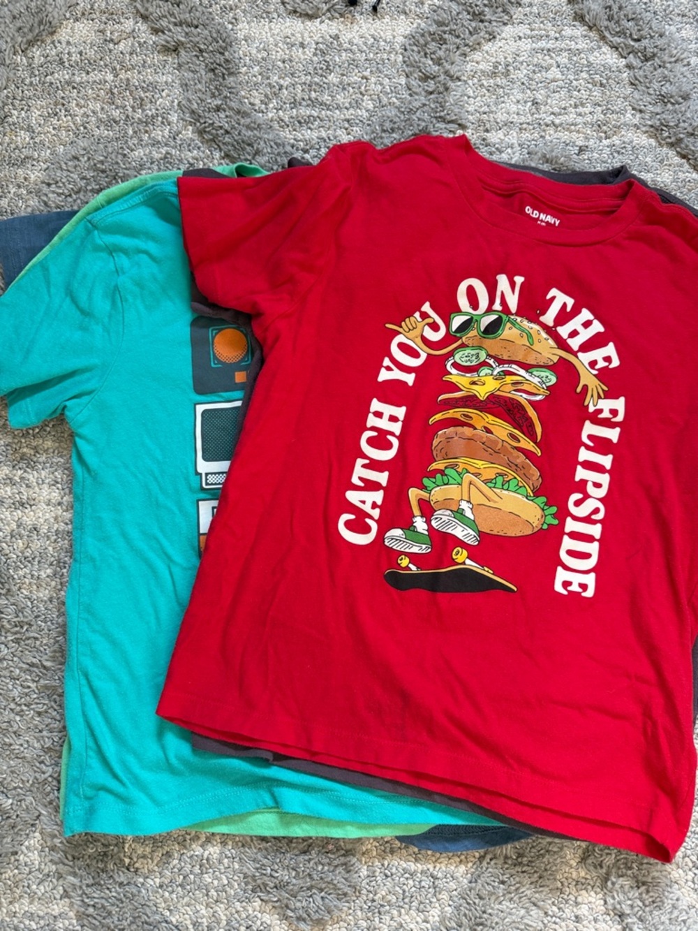 Old Navy Boys' Graphic Shirts Bundle
